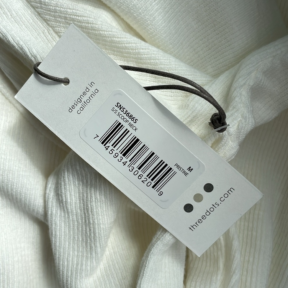 Three Dots Ribbed Shirt - Picture 5 of 5
